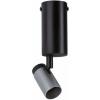 Afbeelding van Neordic Runa Wand- en Plafondlamp GU10 230V max. 20W dimbaar Zwart/Antraciet