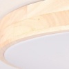 Afbeelding van Brilliant SLIMLINE - Plafondlamp - Bruin/Wit