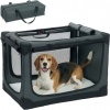 Afbeelding van PawHut Dierenvervoer Tas - 600D Oxford, RVS - 76L x 54B x 54H cm - Groen