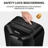Afbeelding van Fellowes LX50 Papierversnipperaar - Cross-Cut - P4 - 9 vel - 17L - Zwart - Voor thuisgebruik