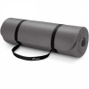 Afbeelding van TRESKO® fitnessmat - yogamat - pilatesmat - 185 x 60 x 1,5 cm - getest op ftalaten - grijs