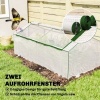 Afbeelding van Outsunny Kas van Metaal, PE - 180L x 90B x 70H cm - Wit