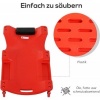 Afbeelding van DURHAND Auto monteurscreeper Kunststof 100x48x12 cm Rood