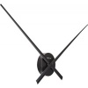 Afbeelding van NeXtime Wandklok – 70 cm – Metaal – Zwart