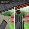 Afbeelding van KESSER® Pvc-inkijkbeschermingsmat, inkijkbescherming, balkonbekleding, windbescherming, weerbestendi