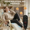 Afbeelding van HOMCOM Schommelstoel - Polyester - 106L x 67B x 92H cm - Crème wit
