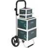 Afbeelding van Inklapbare boodschappentrolley met koelvak, 35L, multifunctioneel, zwart