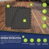 Afbeelding van tillvex® ronde onderlegger voor whirlpools, 196 cm, thermische vloerbescherming
