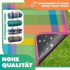 Afbeelding van KESSER® Picknickdeken, campingdeken, 200 x 200 cm, stranddeken met waterdichte onderkant, drielaags,