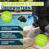 Afbeelding van tillvex® Filterpomp voor Zwembad met Timer 7.000L/u & 250W | Zelfinzuigend voor 22m³ Zwembaden