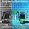 Afbeelding van Outsunny Waterpomp van Kunststof - 16L x 14B x 27H cm - Groen