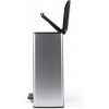 Afbeelding van Curver Decobin Prullenbak - 65L - Rechthoekig - Zilver Metallic