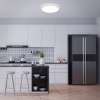 Afbeelding van LED-plafondlamp met backlight wit-zilver 22W Ø42cm Briloner Leuchten