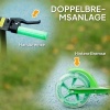 Afbeelding van AIYAPLAY Opvouwbare Kinderroller met Verstelbare Lenker, 2 Verlichte Wielen, Handrem & Achterrem, Gr