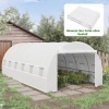 Afbeelding van Outsunny Vervangfolie voor kas PE 600L x 300B x 200H cm - Wit