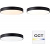 Afbeelding van Brilliant SLIMLINE - Plafondlamp - Wit/Zwart