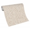 Afbeelding van Erismann Vliesbehang lichtbruin met glitter en spatelstructuur 10301-02