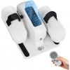 Afbeelding van SPORTNOW Mini Crosstrainer Staal, ABS 45L x 42B x 26H cm Wit