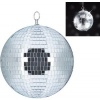 Afbeelding van Discobal - Ø 20 cm - Hangend voor plafond - Grote spiegelbol - Feestdecoratie