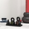 Afbeelding van SPORTNOW Kettlebell van kunststof, 18L x 18B x 24H cm - Zwart