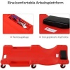 Afbeelding van DURHAND Auto monteurscreeper Kunststof 100x48x12 cm Rood