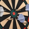 Afbeelding van HOMCOM Dartbord 44 x 39,5 x 2,2 cm - Zwart