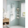 Afbeelding van Songmics Doucheplanchet - Hoogte 80-323 cm - 4 Niveaus - Wolkwit - Slim Georganiseerd