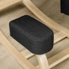Afbeelding van Vinsetto Ergonomische Kniestuhl, Gezondheidsstoel voor Thuiswerk, Zwart