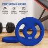Afbeelding van Soozier 2 x 4,0 kg halterschijven met Easy-Grip handgrepen voor thuis en sportschool