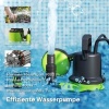 Afbeelding van Outsunny Waterpomp van Kunststof - 16L x 14B x 27H cm - Groen