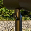 Afbeelding van Outsunny lantaarn - set van 2 - solar - kunststof - zwart