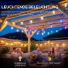Afbeelding van Homcom LED Sfeerverlichting - 4,5B x 9,1H cm - Zwart