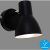 Afbeelding van Briloner Leuchten CUP - verstelbare wand- en plafondlamp - max. 25W - 1xE14 - zwart-wit metaal