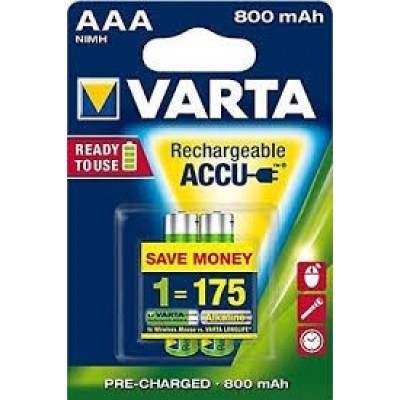 Varta AAA Oplaadbaar Varta AAA Oplaadbaar