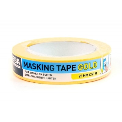 Schilderstape Gold 25MM*50M Schilderstape Gold 25MM*50M