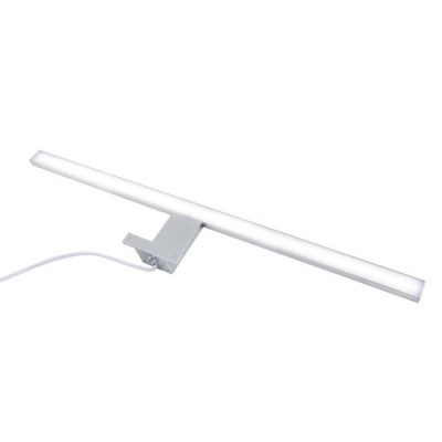 Foto van BRILONER Dun LED Spiegellamp - Badkamerverlichting - Neutraal wit licht 4.000K - 8W - 900 Lm - Chroo