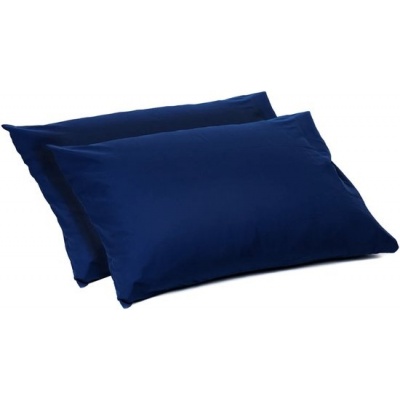 Foto van Zelesta Wonderbed Kussenslopen Navy - Set van 2, 60 x 70 cm