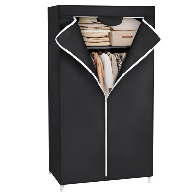 Foto van SONGMICS Vouwgarderobe, Stof, 75 x 45 x 160 cm
