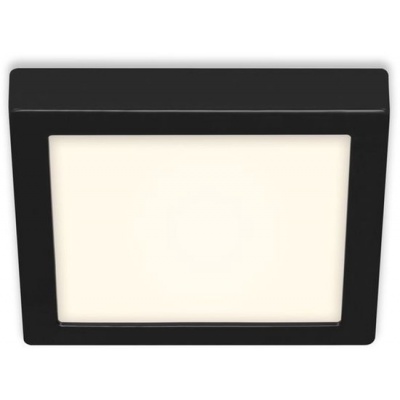 Foto van Briloner Leuchten - LED Plafondlamp, 16,5W, 1600 lumen, 4000K, zwart-wit