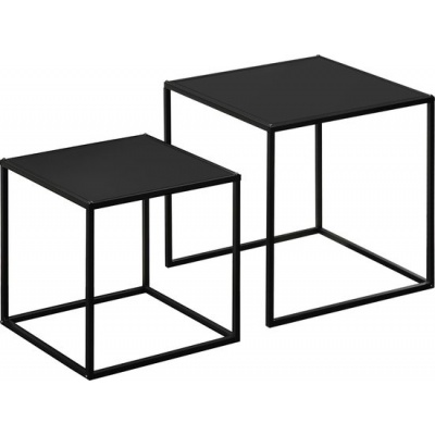 Foto van HOMCOM Salontafelset met Stalen Frame 839-563V00