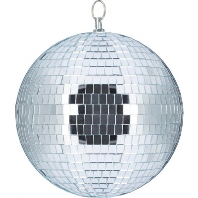 Foto van Discobal - Ø 20 cm - Hangend voor plafond - Grote spiegelbol - Feestdecoratie