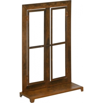 Foto van Outsunny Decoratief IJzeren Raam met Metalen Frame 844-586V00