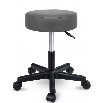 Foto van Verstelbare rolstoel met 360° draaibaarheid, 10 cm kussen en 8 kleuren (Grijs)
