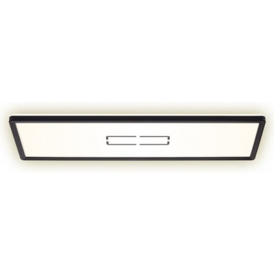 Foto van Briloner - GRATIS - LED plafondlamp - achtergrondverlichting - neutraal wit 4000K - extra plat - IP2
