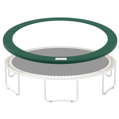 Foto van SONGMICS Vervangend trampoline-veiligheidspad, 4,3 m, donkergroen, UV-bestendig, scheurbestendig