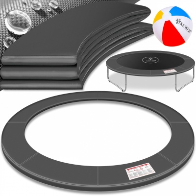 Foto van KESSER® Randbescherming, randafdekking voor trampolines met een diameter van 366 cm, 30 cm breed, 10
