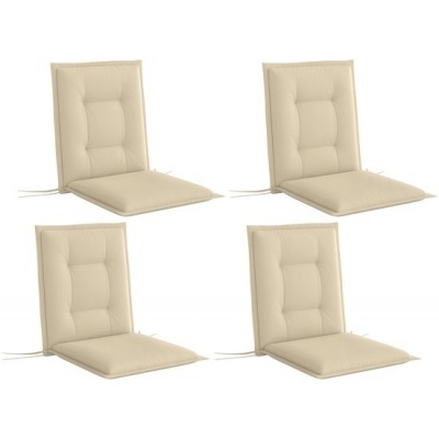 Foto van Outsunny - Ligbedkussen - Polyester - Beige