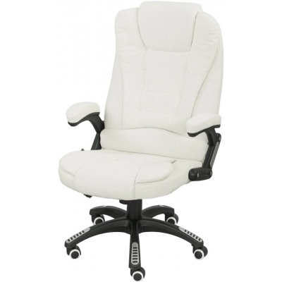 Foto van TRUUSK Ergonomische Bureaustoel met Vibratiemassage en Verwarming - Verstelbaar en Ligfunctie