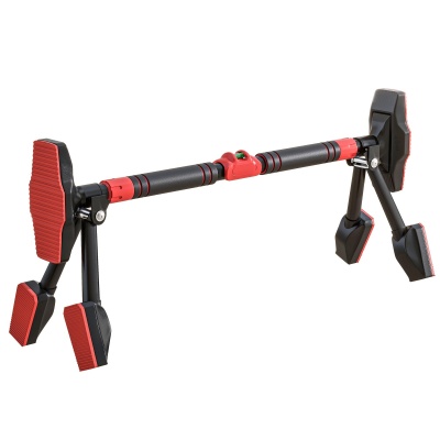 Foto van SPORTNOW Verstelbare trekstang 79-98 cm, met geïntegreerd niveau, stevige driehoekstructuur, 6-punts