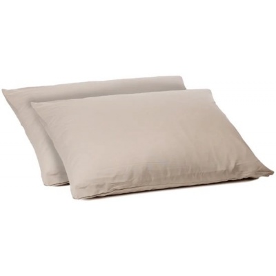 Foto van Zelesta Wonderbed Kussenslopen Taupe - Set van 2, 60 x 70 cm